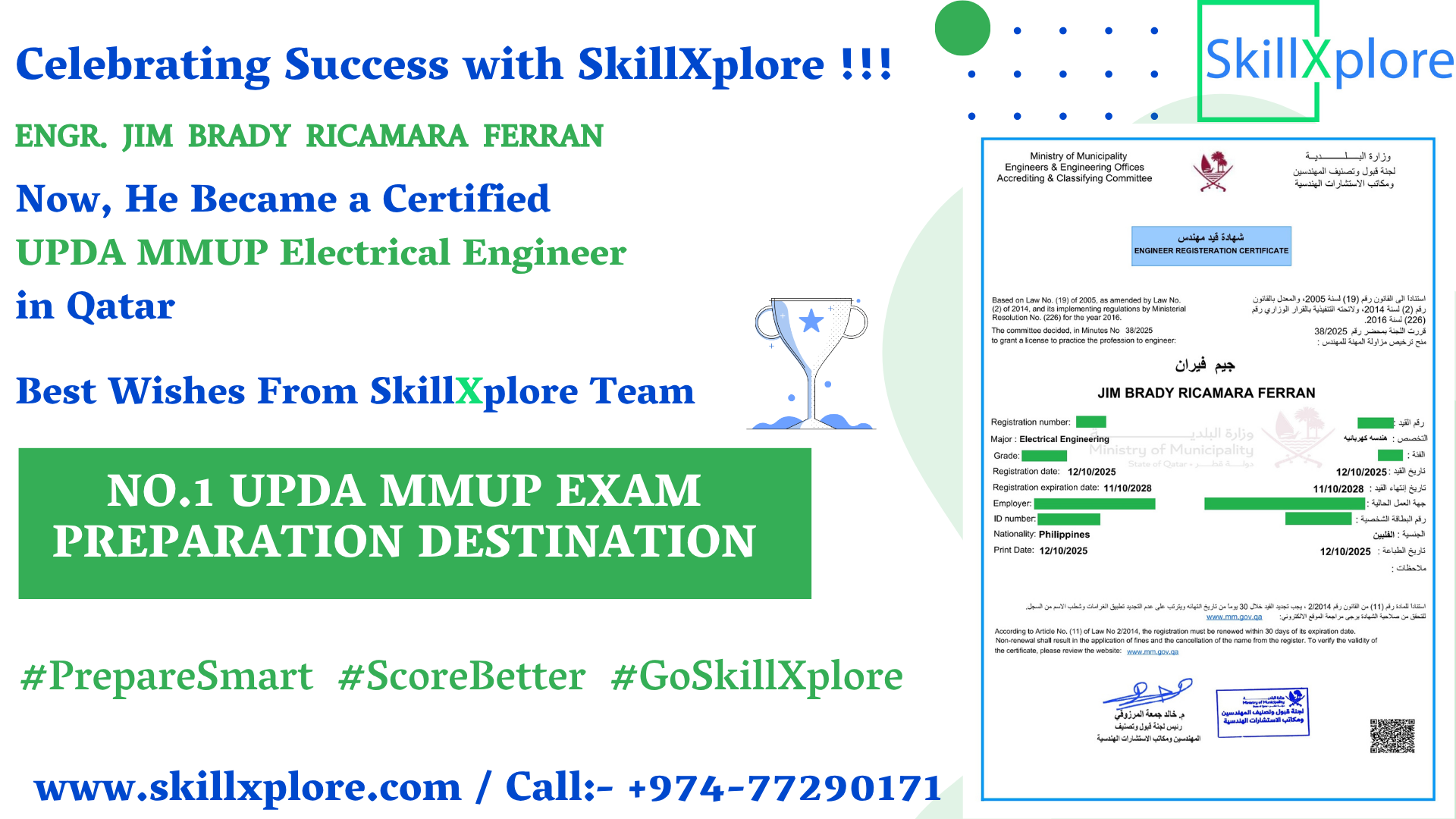 UPDA MMUP Exam Study Materials Qatar